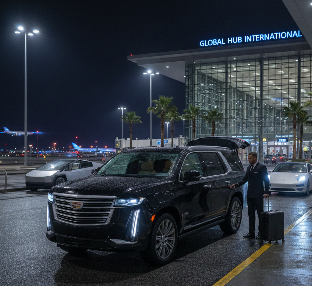 Luxury private airport transportation in Orange County and Los Angeles by OC Breeze Transportation